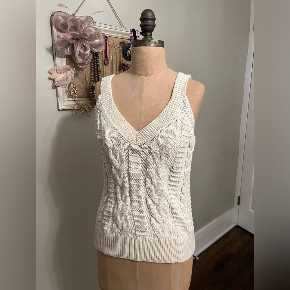 Banana Republic Organic Cotton Sweater Tank - Picture 3 of 8